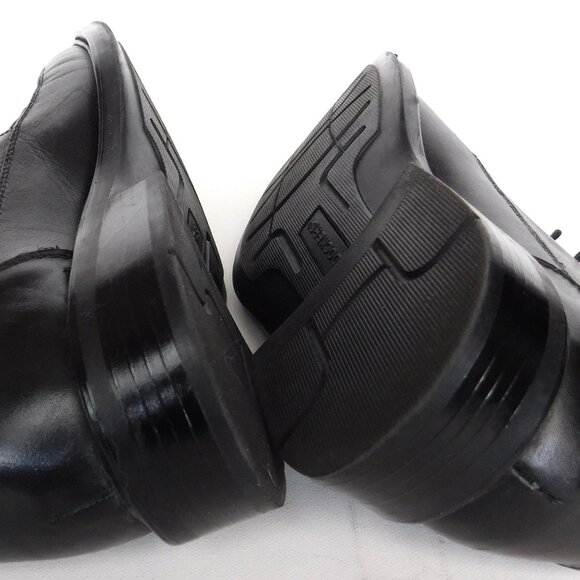 Dockers Trustee Moc Toe Oxford Lace-Up Black Leather Shoes 8.5 M - Picture 9 of 9